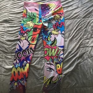 Pop art leggings